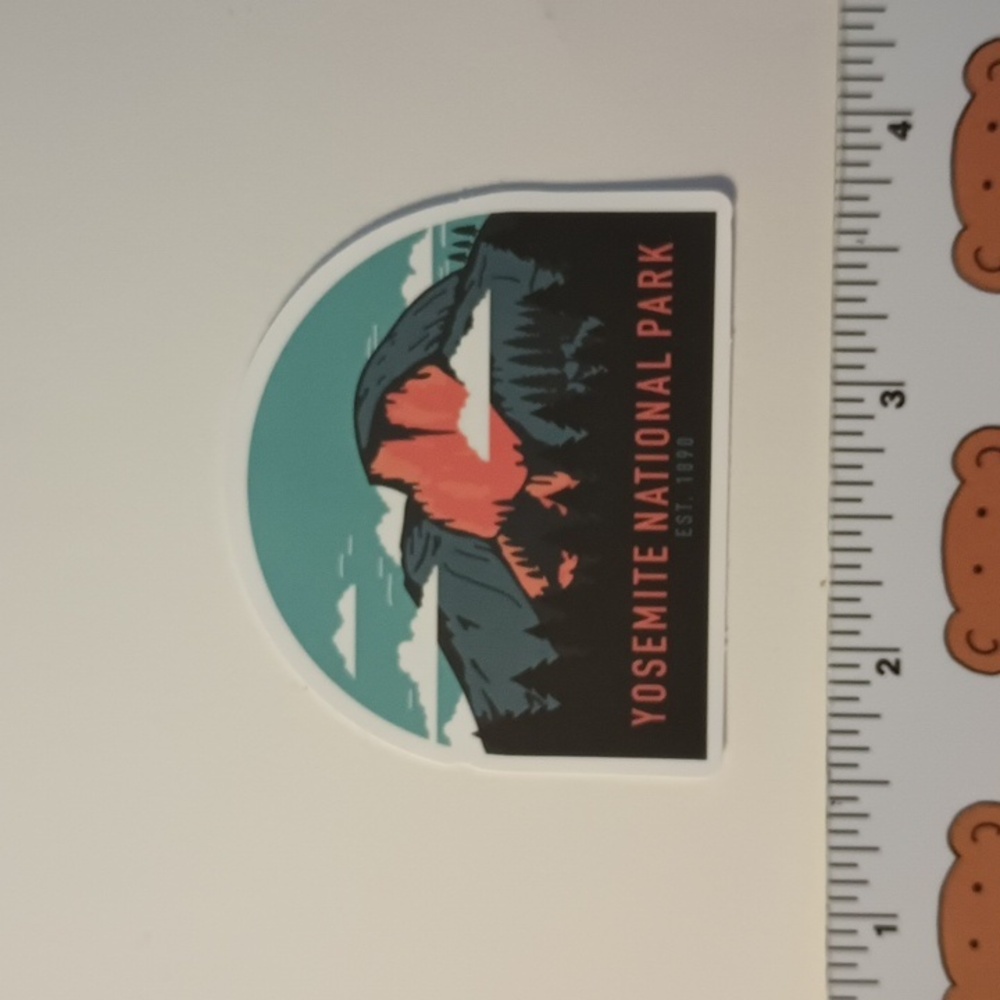10/$10 National Park Phone Water Bottle Laptop Tablet Sticker Decal Yosemite